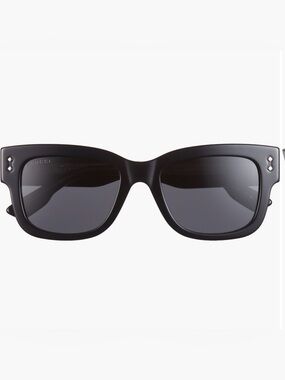 Gucci 53mm Black Square Sunglasses - Classic Square Frame